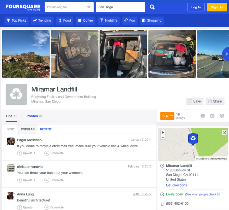 2023 10 Foursquare Business Reviews API