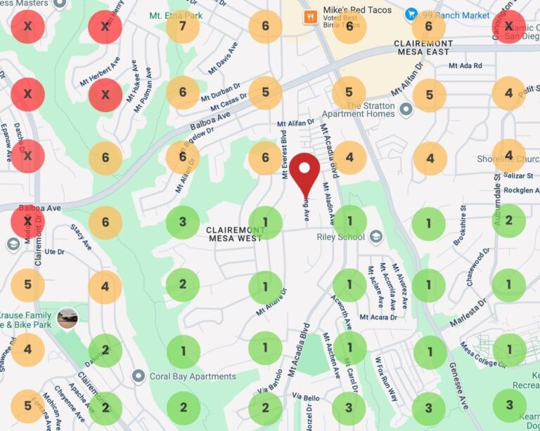 geo grid api ranking