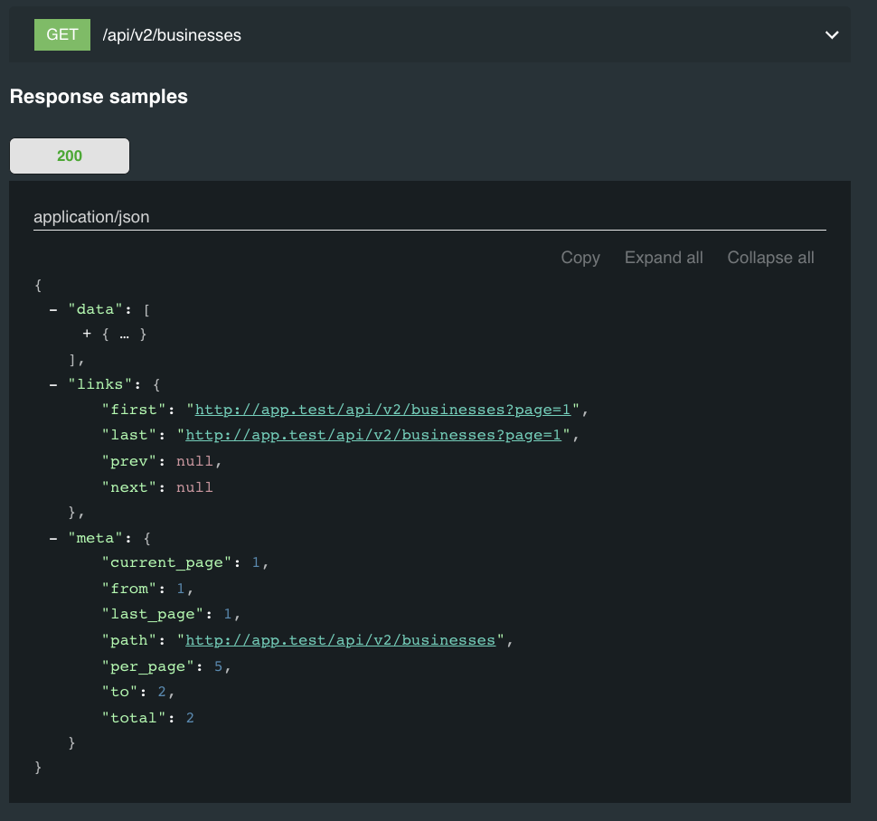 LDE Business Listings API