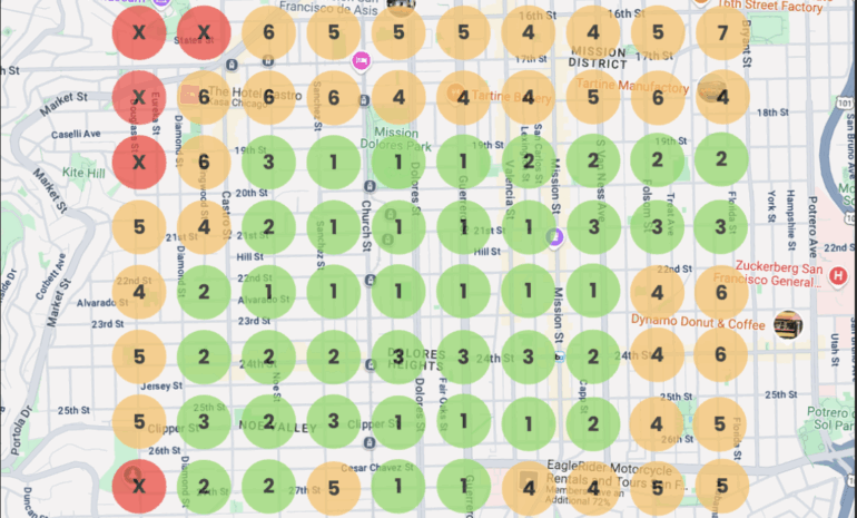geo grid rank tracking for multi-location SEO