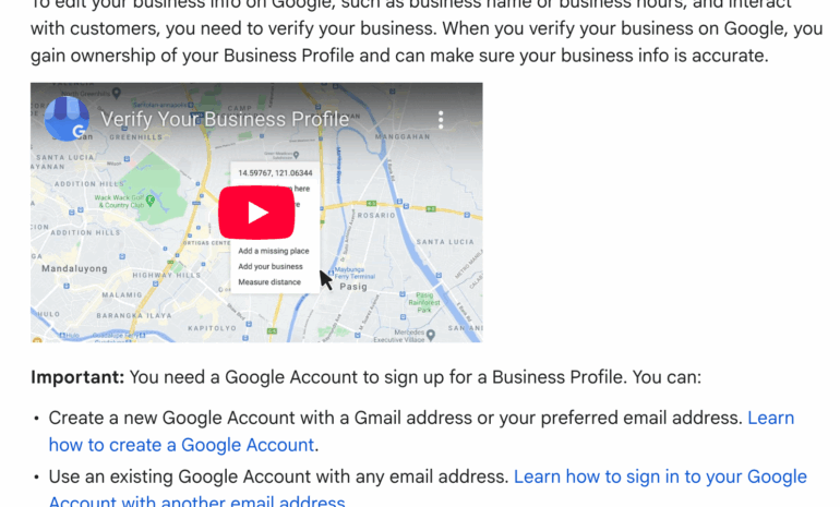 how search engines decide a business is real
