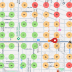 ranking blind spots using geo grid maps